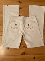Edc Esprit Jeans 42 long lang Schlaghose Weiss neuwertig Sachsen - Markkleeberg Vorschau