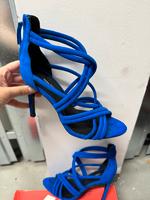 Zara high heels blau Gr. 38 Hessen - Dreieich Vorschau