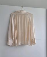 Plissee Bluse Größe 40 /L Creme beige Dresden - Leuben Vorschau
