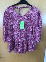 Sommer Bluse rosa Blumen NEU Gr. 36 Bayern - Salzweg Vorschau
