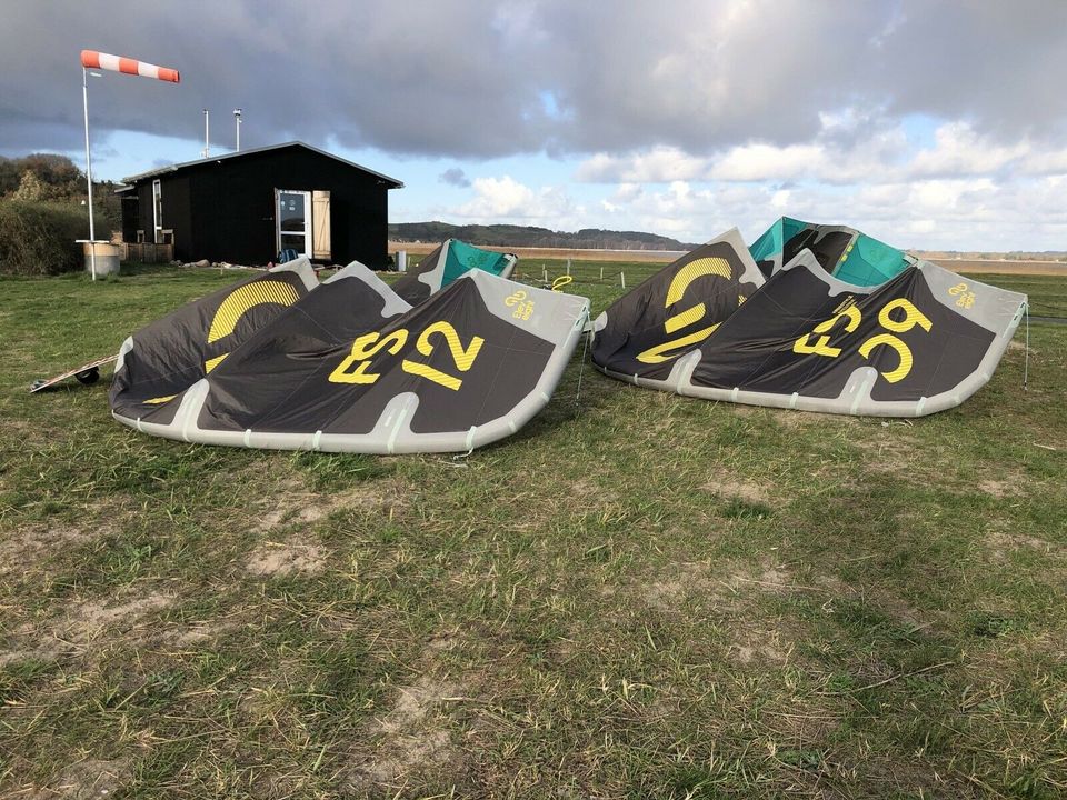 Eleveight FS 2019 Freestyle Kiteset 9 + 12 inkl Bar -45% Privatverkauf in Mönchgut, Ostseebad