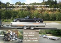 Anhängerverleih, Motorradanhänger 2er/3er/4er Nordrhein-Westfalen - Finnentrop Vorschau