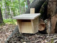 Halbhöhle Vogelhaus für Rotkehlchen Zaunkönig Bachstelze usw. Nordrhein-Westfalen - Greven Vorschau