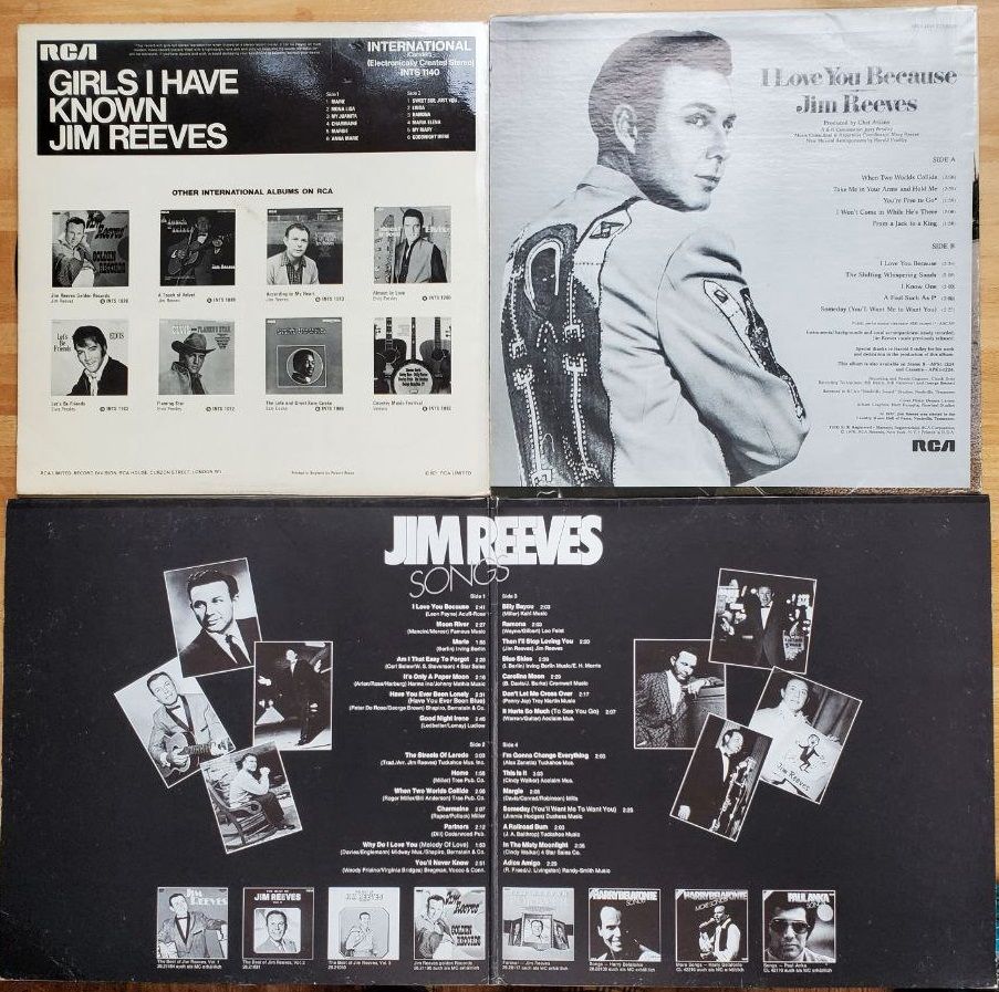 Jim Reeves Konvolut Schallplatten Countrymusic in Berlin