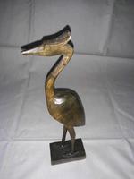 Verkaufe: Holz-Skulptur Kranich Reiher * DDR Thüringen - Sondershausen Vorschau