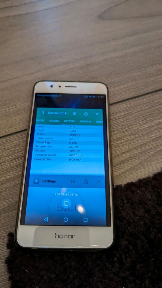 Huawei Honor 8 (FRD-L09) Dual SIM 4G 32GB 4GB RAM Weiss Weiß OVP in Hürth