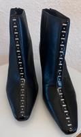 Zara Lederstiefelette mit Nieten  NEU Eimsbüttel - Hamburg Rotherbaum Vorschau