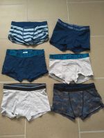 6 Boxer Shorts 134 Retro Slips Unterhose Pocopiano grau blau Sachsen - Lengenfeld Vogtland Vorschau