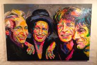 Rolling Stones Gemälde - Unikat - Mischtechnik auf Leinwand Wandsbek - Hamburg Wellingsbüttel Vorschau