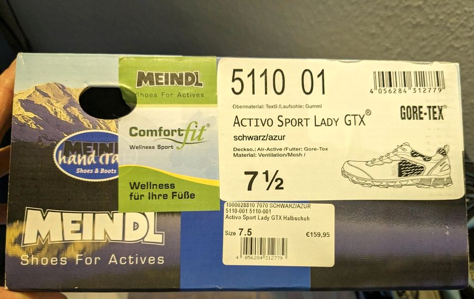 Meindl Wanderschuhe Gore Tex 7,5 in Mannheim