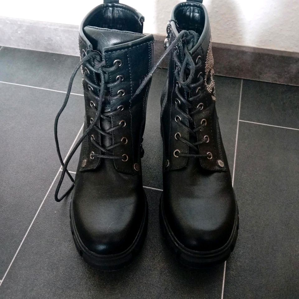 EMP Boots,Gr. 40, Skull, Totenkopf, Stiefel, Schuhe , OVP in Bad Zwischenahn