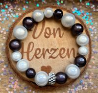 Magic Perlen Reflektierende 3D Perlen Armband, schwarz /weiß, Schleswig-Holstein - Heikendorf Vorschau
