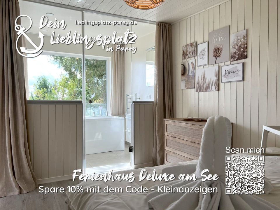 Ferienhaus am See I Deluxe I Ruhe I Seeblick I Sauna I Erholung in Elbe-Parey