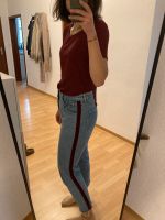 24Colours Boyfriend Jeans mit Samt-Streifen Gr. M/L Stuttgart - Stuttgart-Süd Vorschau