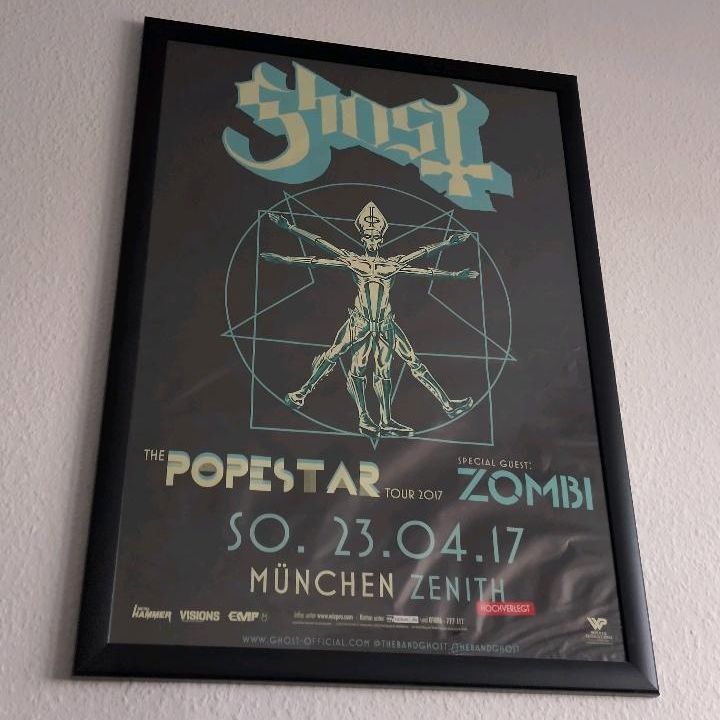Ghost B.C. Original Poster Tour 2017 München gebraucht in Leipzig