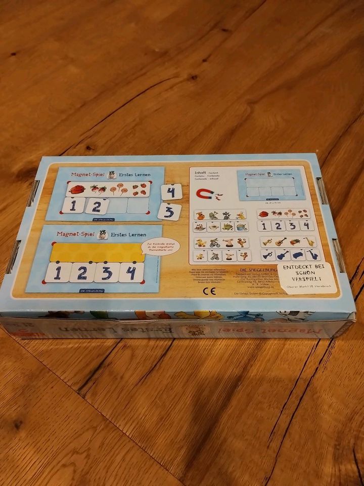 Magnetspiel Erstes Lernen (Montessori) in Happurg