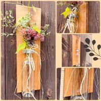 Wandvase/Kerzenhalter aus Eiche, Deko, Geschenk Niedersachsen - Höhbeck Vorschau