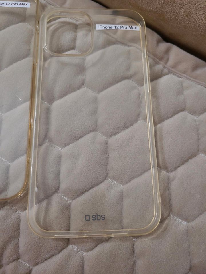 Apple iPhone 12 Pro Max Handy Schutz Hülle Cover Case in Massing