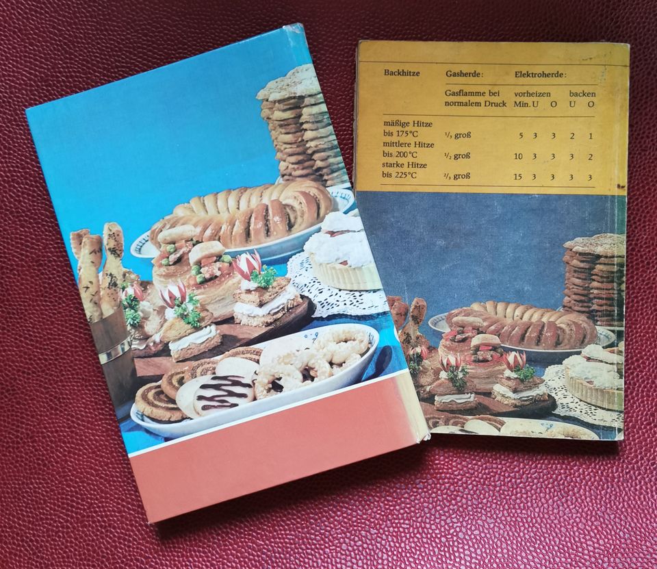 DDR-Nostalgie: "Das Backbuch", zwei Ausgaben in Zühlen (b Neuruppin)