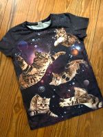 Funnycokid T-Shirt Space cats d'lila Junior L Gr. 12/13 Jahre 152 Schleswig-Holstein - Osterby  Vorschau