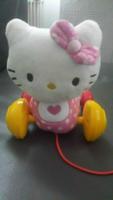 Hello Kitty Nachziehspielzeug macht lustige Geräusche beim Drücke Mitte - Gesundbrunnen Vorschau
