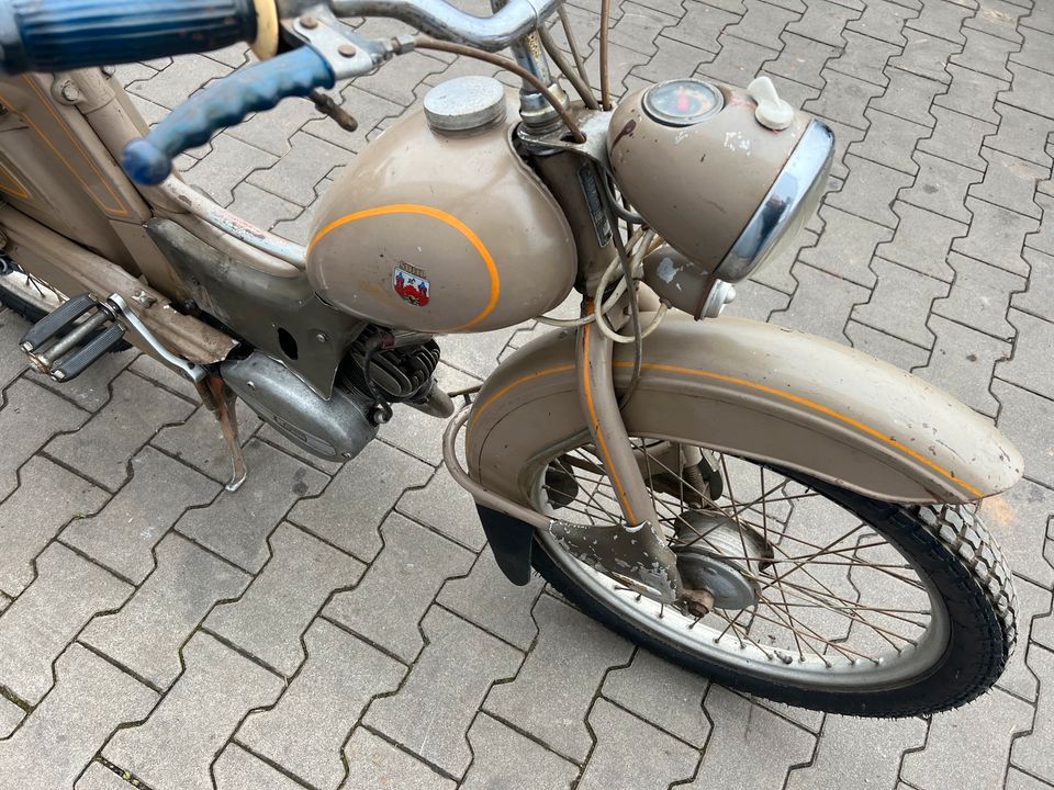 Simson SR2E SR2 SR 2 ORIGINAL Moped Mofa Roller DDR IFA C37 in Osterweddingen