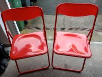 2 rote Retro-Stühle Nordrhein-Westfalen - Detmold Vorschau