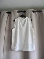 Only Bluse Shirt ärmellos festlich weiß 40 Bayern - Günzburg Vorschau