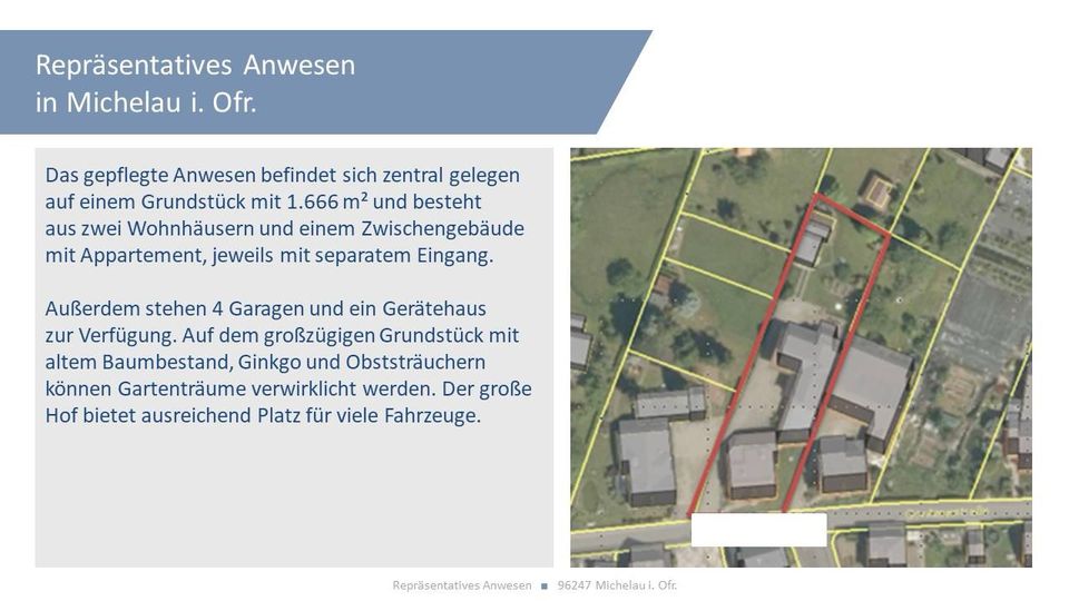 Repräsentatives Anwesen in Michelau i. Ofr. - PROVISIONSFREI in Michelau i. OFr.