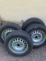 Winterräder VW Caddy 195/65 R15 T Continental Hessen - Wehretal Vorschau