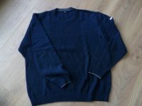 Herren Strickpullover, Gr. 56, blau, Merino Schurwolle Nordrhein-Westfalen - Haltern am See Vorschau