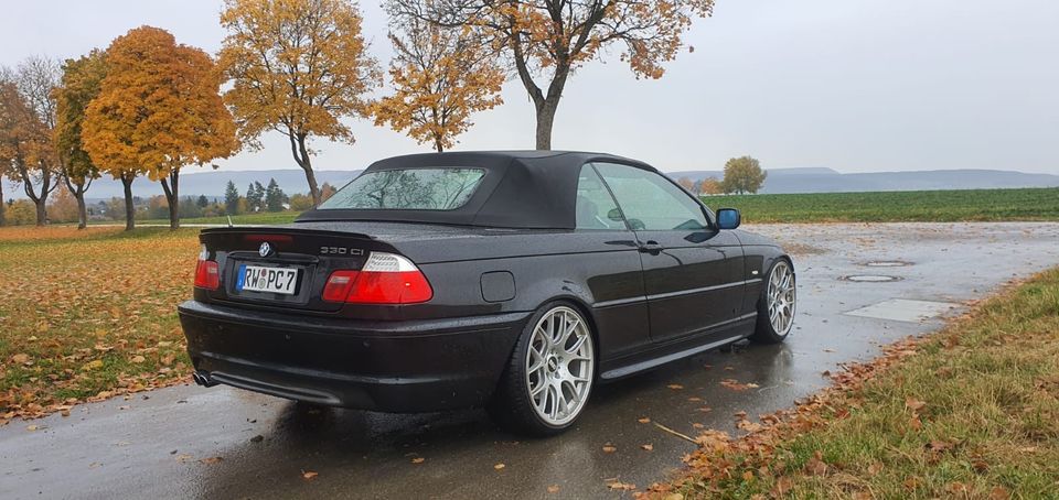 BMW 330CI/E46/M-PaketII/BBS-CH19/Rotes Leder/HK Sound  Anlage in Donaueschingen