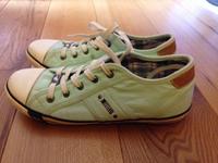 Hochwertige MUSTANG Damen Sneakers, Gr.38, Farbe mint, top Zustan Hessen - Limburg Vorschau