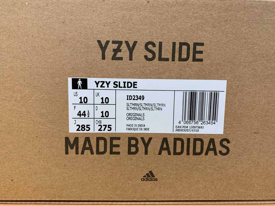 Yeezy SLIDE "SLATE MARINE" (ID2349) - EU 44,5 / US 10 in Marktl