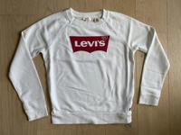 Levis Sweatshirt weiß mit Logo Print in rot Gr. XS Berlin - Spandau Vorschau