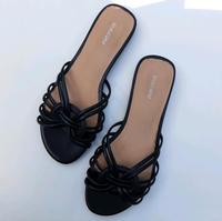 Graceland Pantolette Gr. 38 schwarz - Sandalen Sandalette Sommer Nordrhein-Westfalen - Erftstadt Vorschau