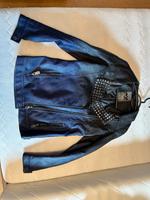 Kunstlederjacke Jacke EMP blau schwarz Bayern - Pfaffenhofen a.d. Ilm Vorschau