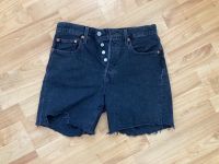 Levi‘s 501 Shorts Schwarz Damen Stuttgart - Stuttgart-West Vorschau