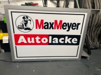 Retro leucht Schild ,Max Meyer Autolacke, Niedersachsen - Papenburg Vorschau