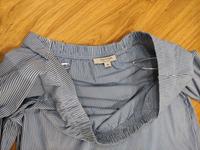 Bluse Weiß blau gestreift Comma 34 Hessen - Büttelborn Vorschau