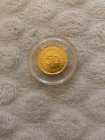 50 Pfennig Vergoldet 1990 Baden-Württemberg - Pforzheim Vorschau
