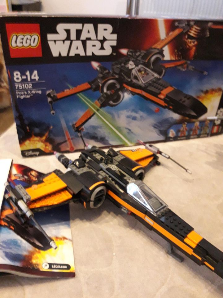 Lego Star Wars 75102 Poe's x-wing fighter in Birkenfeld