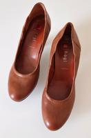 Pumps - Farbe: cognac, Größe 6 Sachsen - Riesa Vorschau