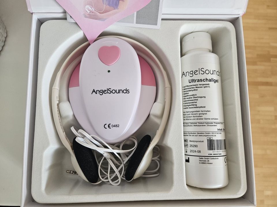 AngelSounds Ultraschall-Gerät fetal doppler mit gel / Kopfhörer in Heilbronn