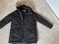 Steppjacke mit Fellimitat H&M Gr.134 schwarz Nordfriesland - Husum Vorschau