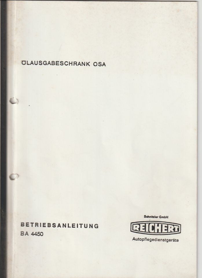 Ölkabinett,Fab. Reichel, Ölausgabeschrank, in Litzendorf