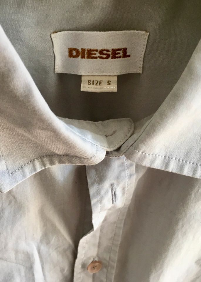 Vintage Diesel Liquid Space Slim Fit Mens Shirt #darkacademia S in Berlin