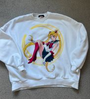 Sailor Moon Pullover S Oversize weiß Bershka Hessen - Neu-Isenburg Vorschau