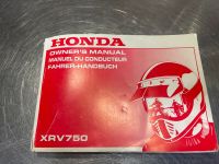 Honda XRV750 Africa Twin RD07 Fahrerhandbuch Deutsch Bayern - Edelsfeld Vorschau