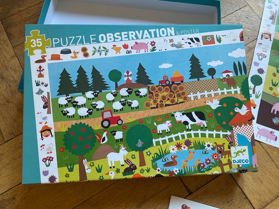 süßes Kinder Puzzle "Bauernhof und Tiere" (35 Teile, ab 3 Jahre) in Hamburg